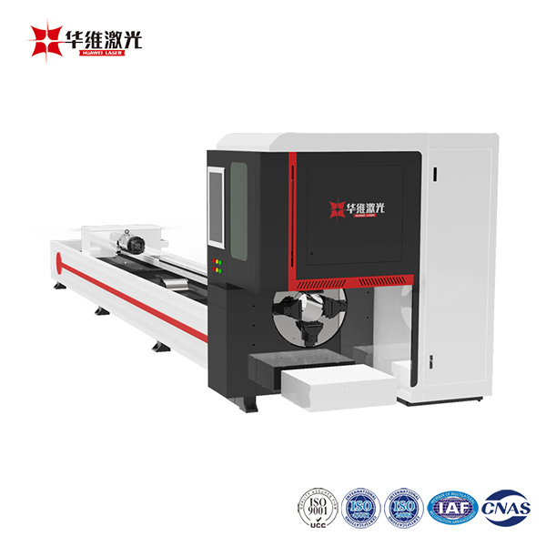 Cortadora láser de tubos industriales de metal 1500W para acero inoxidable